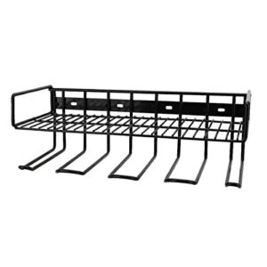 hevirgo power tools rack heavy duty tool holder rack organizer not easy to drop black