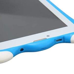 VINGVO Children Tablet, Eye Protection Kids Tablet Blue Call for Education (US Plug)