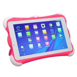 kids tablet, 7 inch 1280x800 dual sim dual standby 6000mah rechargeable battery 100‑240v toddler tablet for study (us plug)