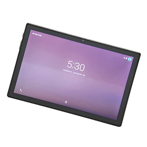 Naroote 10in Tablet, 8 Core CPU 4G Calling Tablet Green for Travel (US Plug)