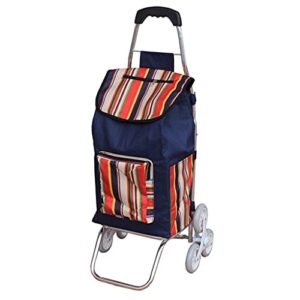 shopping trolley on wheels multi function shopping cart six rounds climbing stairs trolley/grocery trailer/folding cart/aluminum alloy pull rod car/elderly bag car/portable cart storage hand trucks