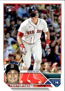 2023 topps #92 triston casas boston red sox (rc - rookie card) nm-mt mlb baseball