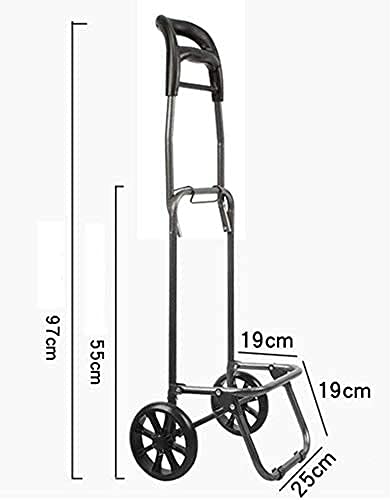 Shopping Trolley on Wheels Multi Function Shopping Cart Pull Rod Car Fashion Trolley Climbing Stairs Collapsible Baggage Trolley Old Man Pull Rod Portable Pull Cart Storage Hand Trucks,C ,Shopping