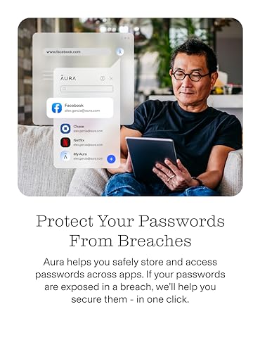 Aura Ultimate Online Safety Suite | Internet Security & Identity Protection Software | Antivirus, VPN, Password Manager, Dark Web Monitoring | Couple Plan, 1 Year Prepaid Subscription [Online Code]