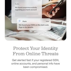 Aura Ultimate Online Safety Suite | Internet Security & Identity Protection Software | Antivirus, VPN, Password Manager, Dark Web Monitoring | Couple Plan, 1 Year Prepaid Subscription [Online Code]