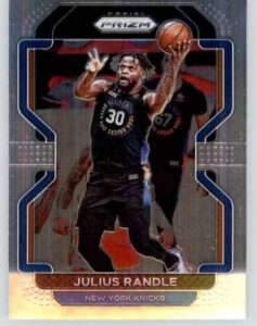 2021-22 panini prizm #85 julius randle new york knicks basketball official trading card of the nba
