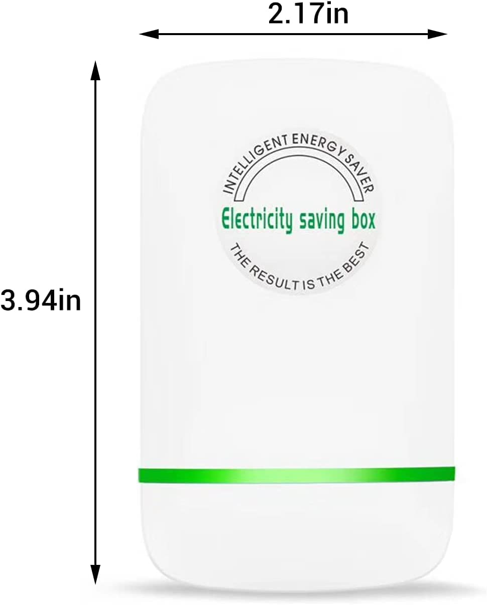 Power Saver Pro Energy Saver, Household Power Saver, Electricity Saving Box Household Office Market Device Electric Energy Saving Device, Electric Smart US Plug 90V-250V 30KW (4PC)