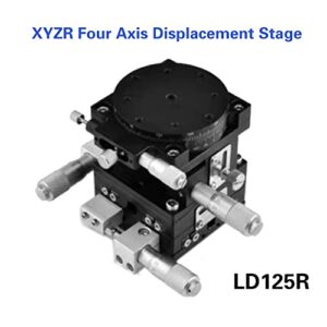 XYZR Four axis Precision Displacement Platform Combination Platform Lifting Platform Displacement Platform (LD125R)