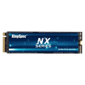 kingspec 256gb m.2 pcie ssd 2280, up to 3500mb/s, internal m2 nvme gen 3 hard drive with 3d nand flash, compatible with laptop & pc desktop
