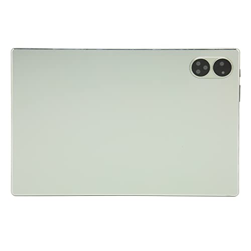 Naroote 10 Inch Tablet, 6G 256G 4G Call Tablet Green for Travel (US Plug)