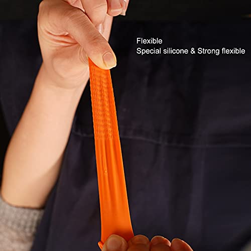 Ozgkee Multifunctional Garden Thumb Knife Fruits Vegetables Picking Silicone Thumb Knife(Large Thumb Knife + 5 Rubber Sleeves)