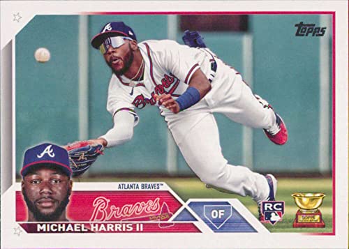 2023 Topps #226 Michael Harris II Atlanta Braves (RC - Rookie Card) NM-MT MLB Baseball