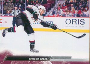2022-23 upper deck #8 lawson crouse arizona coyotes series 1 nhl hockey trading card