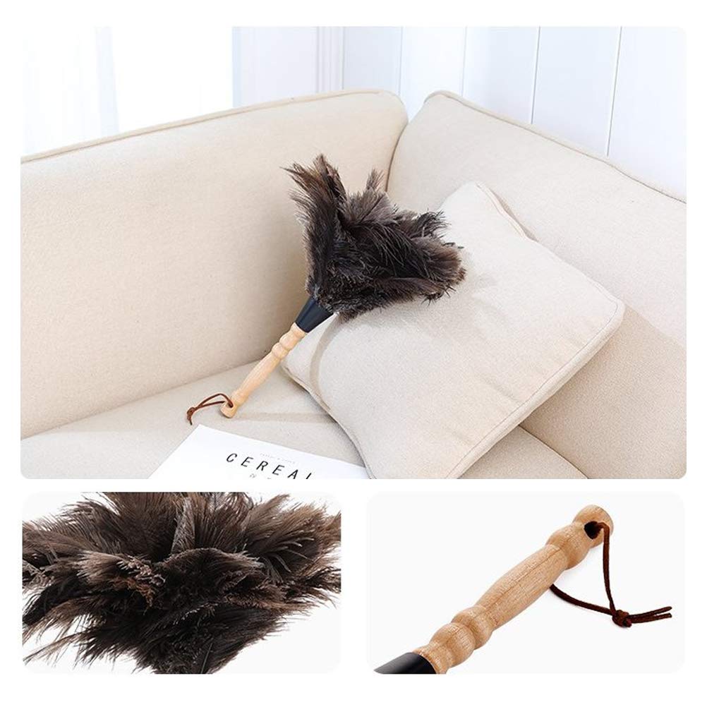 Microfiber Delicate Kitchen Duster Laptop Keyboard Brush Computer Screen Cleaner Tool Mini Dusting Flexible Feather Duster Brush Head with Hand