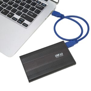 USB 3.0 Hard Drive Enclosure, 1TB Aluminium External Enclosures for SSD HDD, Support Hot Swap, Plug and Play, for Vista for Win for Win ME for Win XP