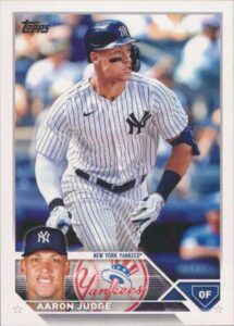 2023 topps #62 aaron judge nm-mt new york yankees baseball trading card