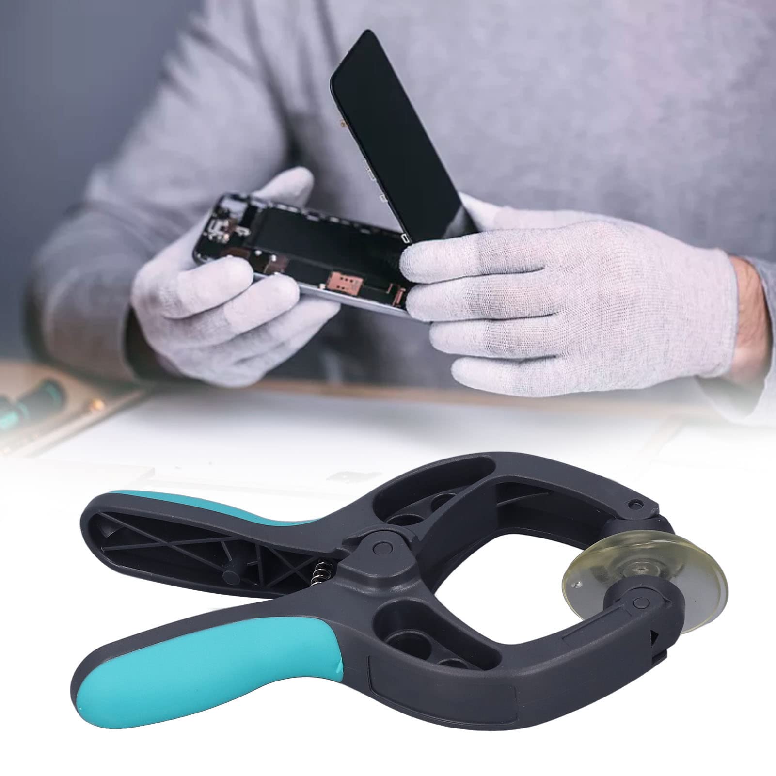 Phone Screen Repair Kit Laptop Pry Tool Screen Removal Tool Metal Spudger Set,Screen Suction Cup Opening Pliers Remover Repair Tool Set Kit for Phone Tablet Laptop