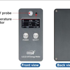 LS132 UV Energy Meter UV Intensity Tester Ultraviolet Energy Meter Spectral Response Range 315nm-400nm