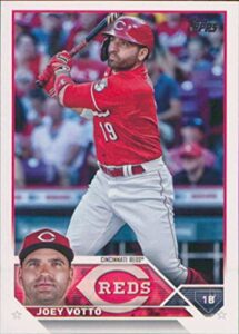 2023 topps #19 joey votto nm-mt cincinnati reds baseball trading card