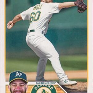 2023 Topps #8 Sam Moll NM-MT Oakland Athletics Baseball Trading Card