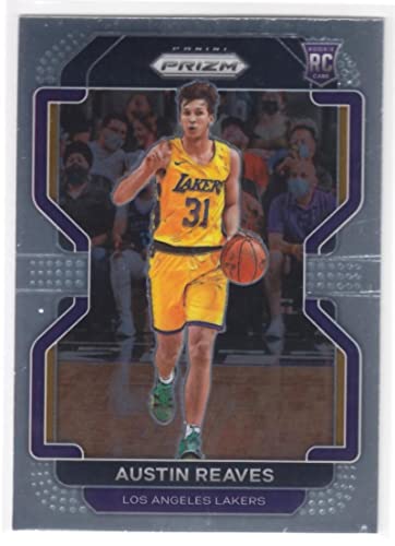 Austin Reaves 2021-22 Panini Prizm RC #165 NM++ Lakers Basketball NBA