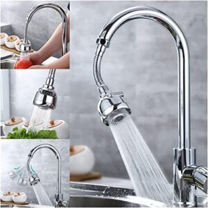 newly upgraded 360° rotatable faucet nozzle, removable kitchen faucet nozzle replacement, splash-proof faucet booster shower and water-saving faucet for kitchen bathrooms