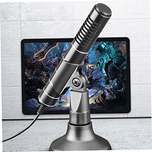 NUSITOU 1pc Microphone Travel Mic Recording Desk Mic Laptop Mic Mini Mic Usb Mic Wireless Mic Microfonos Inalambricos Professional Desktop Mic Chat Mic Computer Lightweight Aluminum Alloy