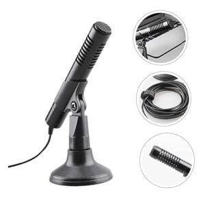 NUSITOU 1pc Microphone Travel Mic Recording Desk Mic Laptop Mic Mini Mic Usb Mic Wireless Mic Microfonos Inalambricos Professional Desktop Mic Chat Mic Computer Lightweight Aluminum Alloy