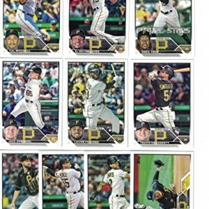 Pittsburgh Pirates / 2023 Topps Pirates Baseball Team Set (Series 1 and 2) with (22) Cards. PLUS the 2022 Topps Pirates Baseball Team Set (Series 1 and 2) with (20) Cards. ***INCLUDES (3) Additional Bonus Cards of Former Pirates Greats Roberto Clemente, D