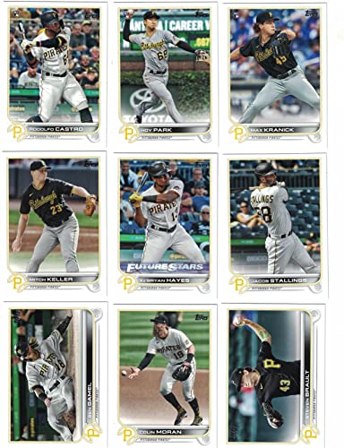 Pittsburgh Pirates / 2023 Topps Pirates Baseball Team Set (Series 1 and 2) with (22) Cards. PLUS the 2022 Topps Pirates Baseball Team Set (Series 1 and 2) with (20) Cards. ***INCLUDES (3) Additional Bonus Cards of Former Pirates Greats Roberto Clemente, D