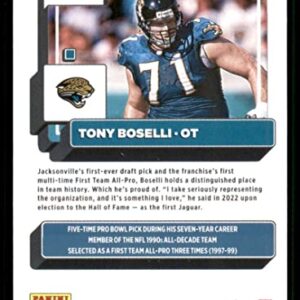 Football Trading Card NFL 2022 Donruss #65 Tony Boselli NM Near Mint Jaguars