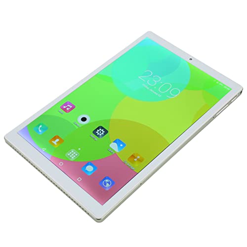 10.1 Inch Tablet, HiFi Speakers Octa Core CPU 6GB RAM 128GB ROM Portable Tablet for Office (US Plug)