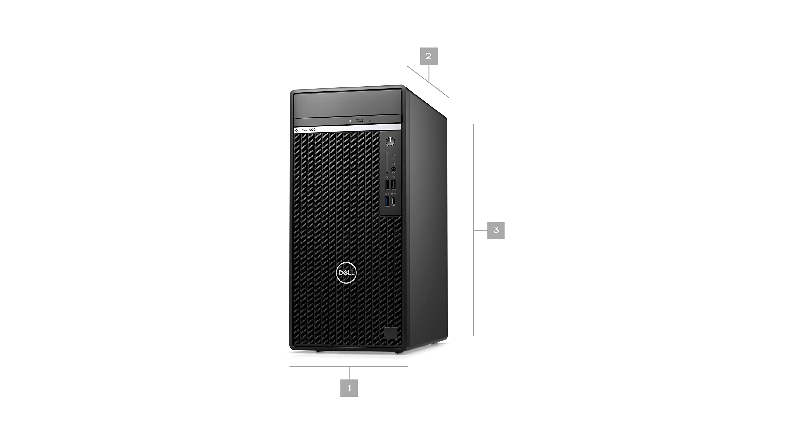 Dell Optiplex 7000 7000 MT Mini Tower Desktop Computer Tower (2022) | Core i7-512GB SSD Hard Drive - 32GB RAM - RTX 3070 | 12 Cores @ 4.9 GHz - 8GB GDDR6 Win 11 Home