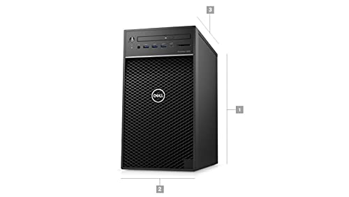 Dell Precision T3650 Workstation Desktop Computer Tower (2021) | Core Xeon W - 1TB SSD Hard Drive - 32GB RAM - RTX A4000 | 6 Cores @ 5 GHz - 8GB GDDR6 Win 11 Pro