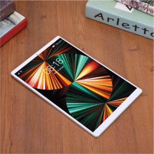 HD Tablet, 64GB ROM Dual SIM 100 to 240V 10in Tablet for Office (US Plug)