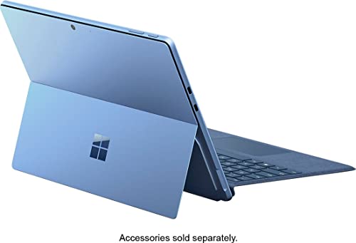 Microsoft Surface Pro 9, 13.3" Touchscreen 2-in-1 Tablet, 12th Gen Intel Core i7-1255U, Intel Iris Xe Graphics, 16GB DDR5 RAM, 512GB SSD, Windows 11h, Sapphire, Device Only, with MTC Stylus Pen