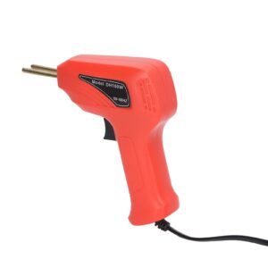 Upgraded Plastic Welder, Plastic Welding Kit Hot Stapler Plastic Repair Kit Torch With Staple Robust Practical Bumper Repair Stapler Plastic Welder Gun Kit(Red)