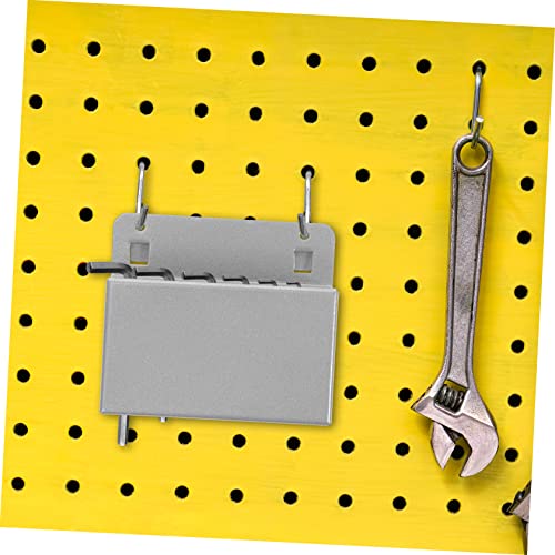 DOITOOL Tool Hook Wall Mounted Hooks Wall Mounted Holder Screw Organizer Desk Shelf Organizer Pegboard Wrench Organizer Tools Organizer Tool Mount Garage Organization and Storage