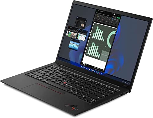 NewLenovo ThinkPad X1 Carbon Gen 10 Ultrabook Laptop, 14.0" UHD+ Touch Screen, Intel Core i7-1280P 14Cores, 32GB LPDDR5 RAM, 2TB SSD, Rapid Charge, Backlit KB, Fingerprint Reader, Win 11 Pro