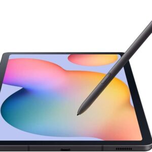 SAMSUNG Galaxy Tab S6 Lite 10.4'' (2000x1200) WiFi Tablet Bundle, 4GB RAM, 64GB Storage, Bluetooth, Android 10, S Pen, Tablet Cover + Accessories