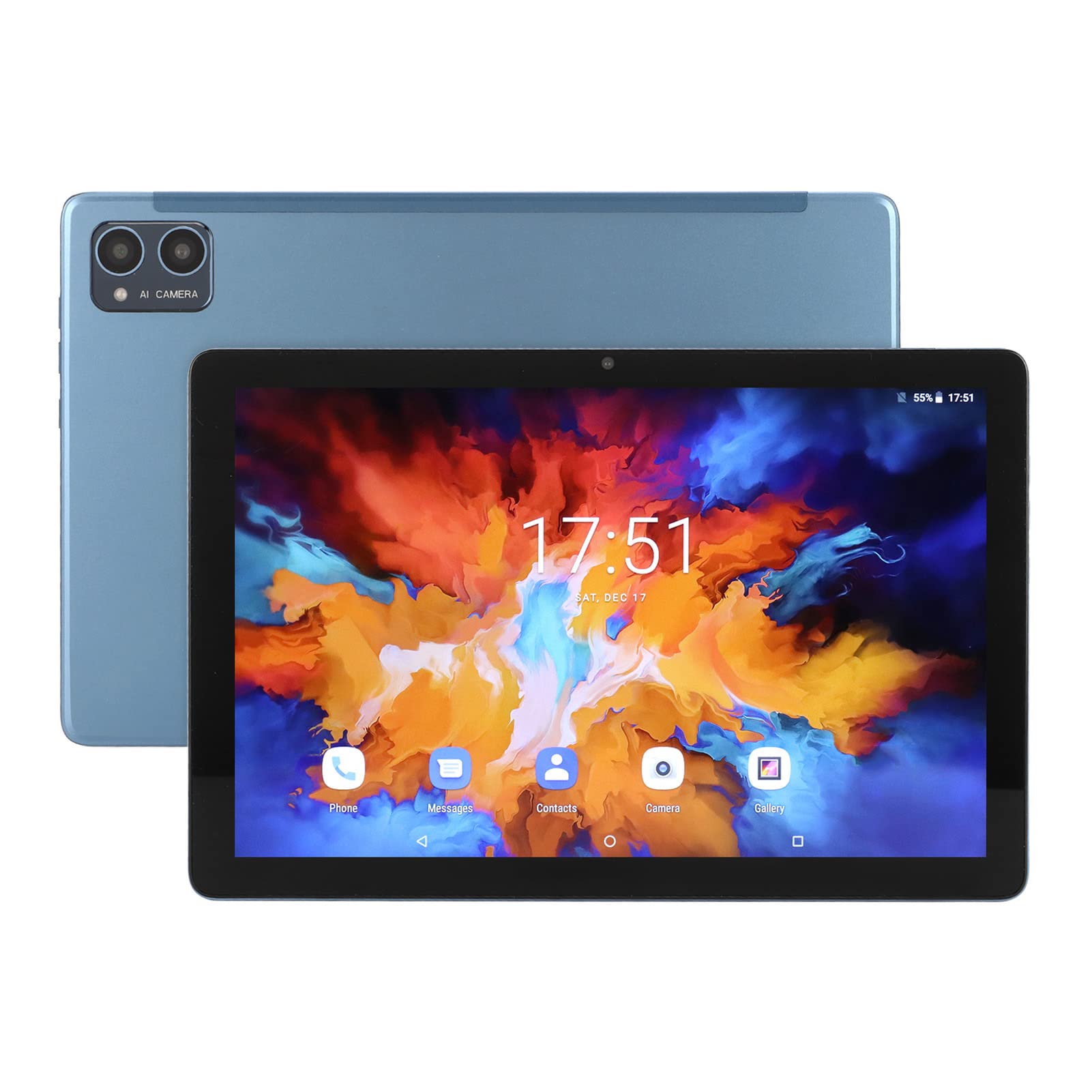 Zopsc 10 Inch Android Tablet, IPS HD Touch Screen Android 11 Tablet, 12GB RAM 256GB ROM Octa Core Processor Kids Tablet, Support Expand 512GB Storage Card, 8000mAh Battery