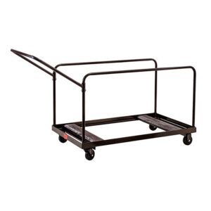 global industrial multi-use table transport dolly cart, 10 table capacity