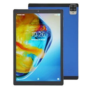 ciciglow 10 inch ips tablet, cheap tablet for kids, 4gb ram 64gb rom, 5mp+8mp camera, 8 core cpu, 5g wifi, 5000mah, gps, bluetooth (blue)