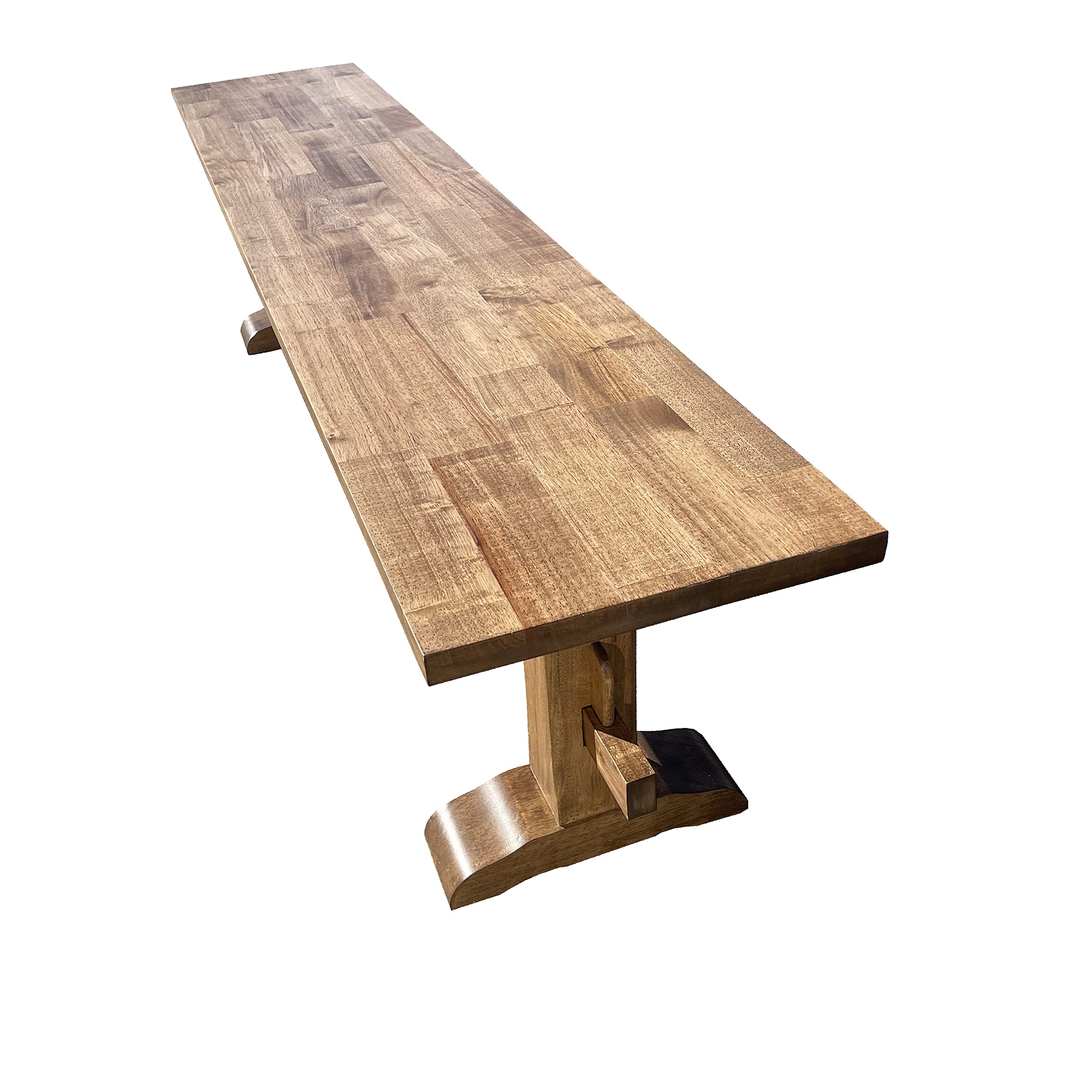 Special Walnut Trestle Bench