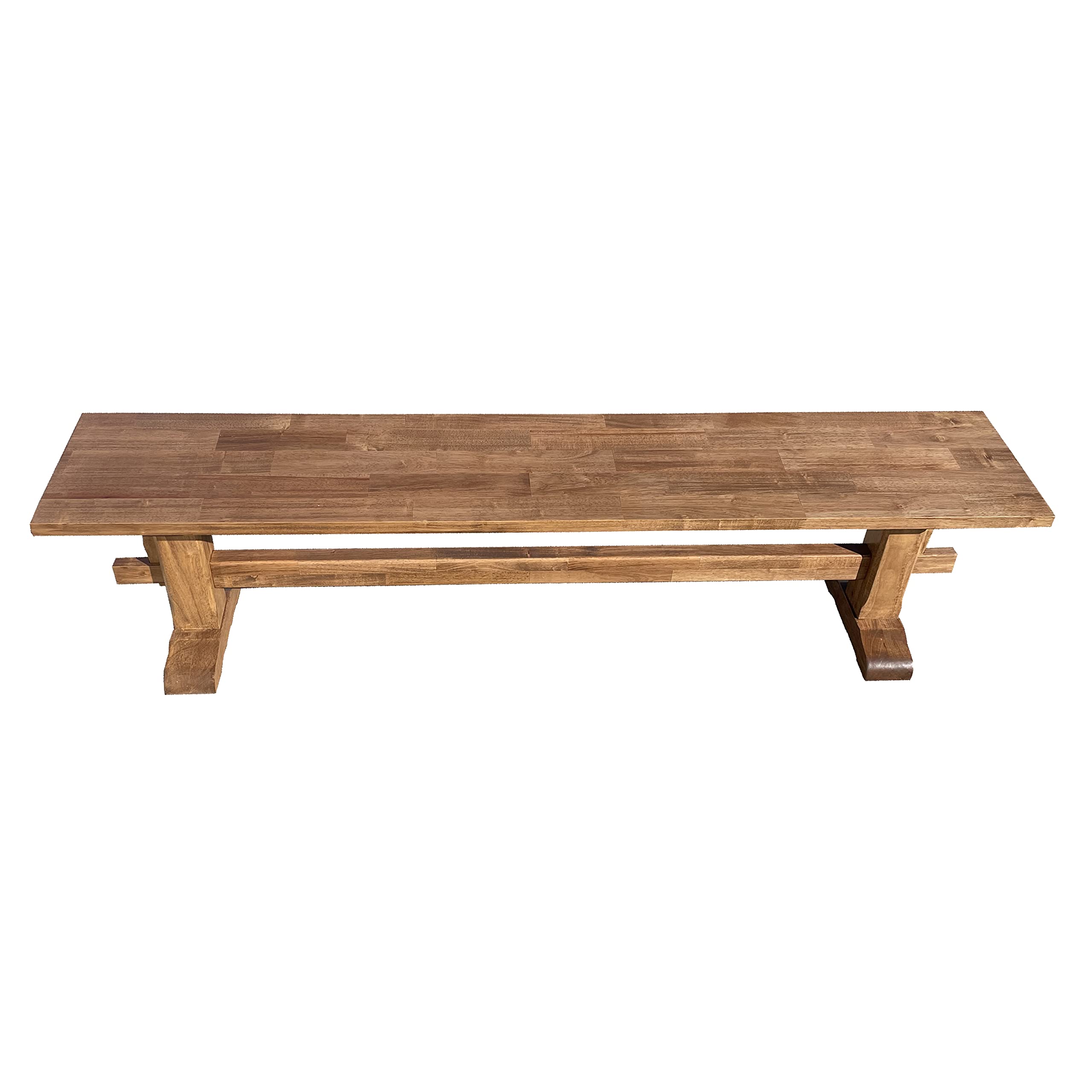 Special Walnut Trestle Bench