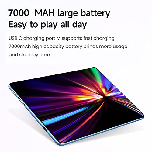 ASHATA 10 inch Tablet for Android 11, 4G Net Tablet Talkable for Kids, 8 Core CPU, 2.4G 5G WiFi, 6GB RAM 256GB ROM, Built in 128G Memory Card, 5MP 13MP Camera, 7000mAh