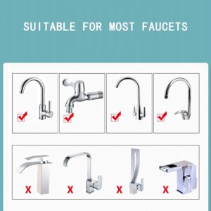 Universal Interface Faucet Filter Kitchen, 3pcs Water Filter Faucet Bathroom Sink, Universal Interface Activated Carbon Cleaning Purifier (3 PCS)