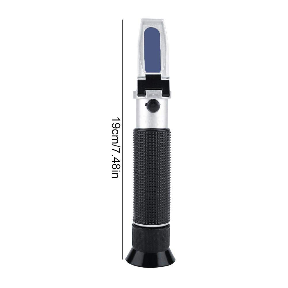 Estink Brix Refractometer, Professional 0~10% Brix Refractometer Portable Jam Beer Milk Fruit Juice Sugar Tester Meter for Beer, Fruit Juice, Milk, Jam, Honey