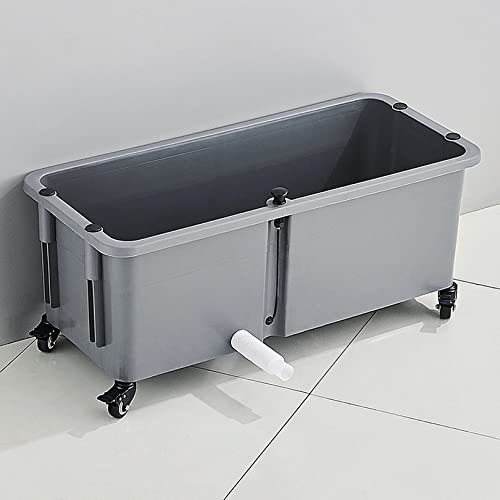 taimowei Mop Sink Wash Station Commercial Mop Service Basin Sink Laundry Tub Slop Sinks for Kitchen Restaurant Business