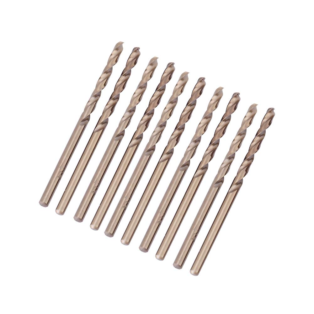 Cobalt Drill Bits 5M M35 Cobalt Drill Bit Set HssCo Drills Set for Drilling On Stainless Steel5.0Mm (2mm)